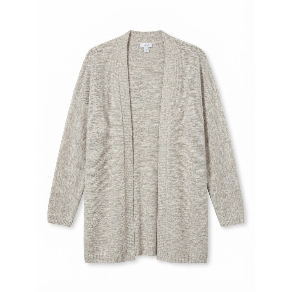 pure jill m petite cardigan sweater Cotton Boho Open Stretch Chic
